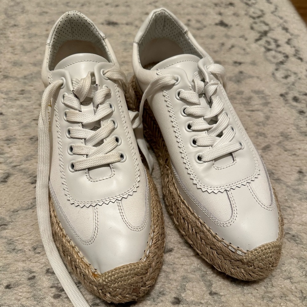 Christian Louboutin sneakers! Only worn once, size 7
